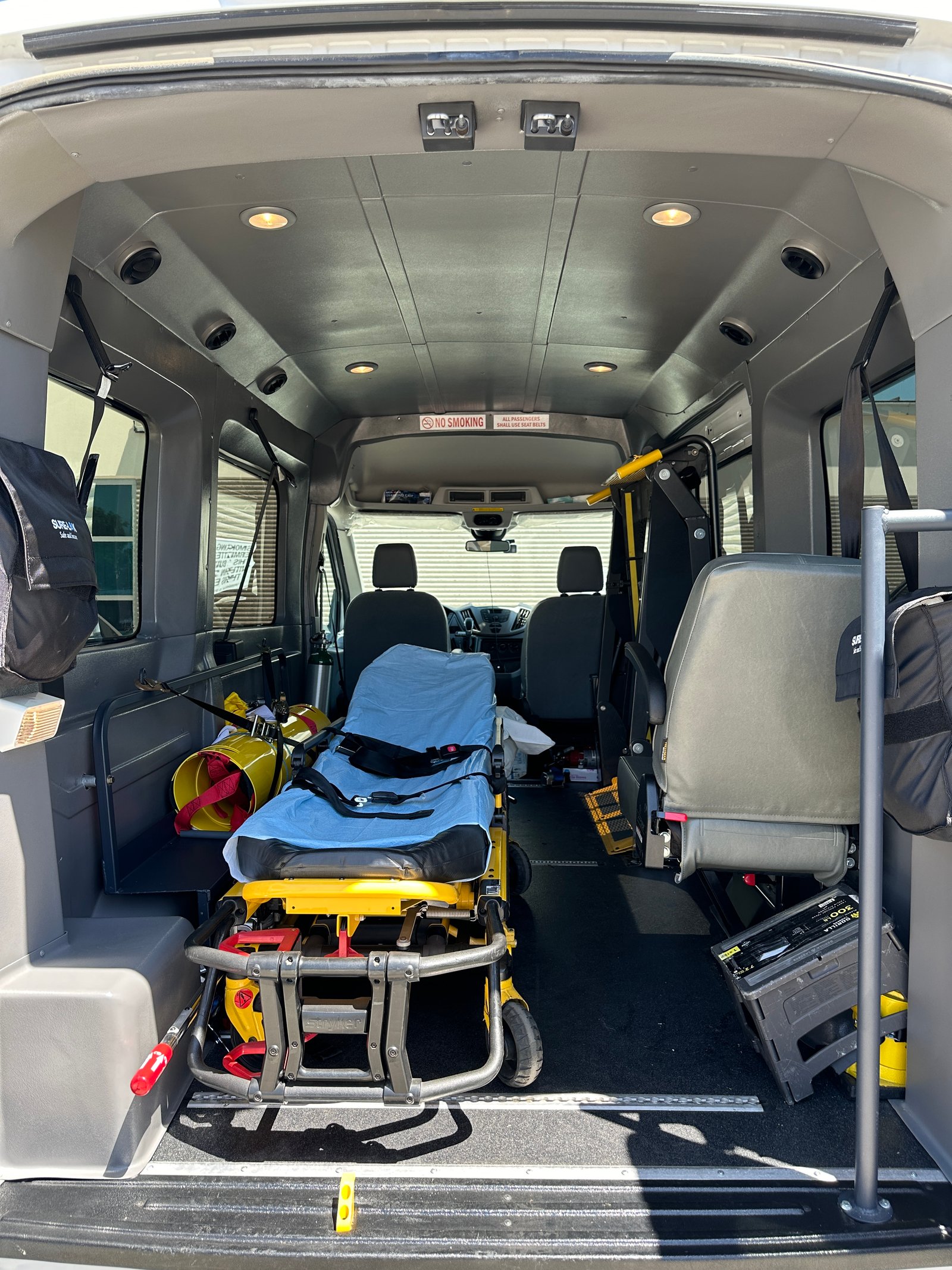 Van Interior View